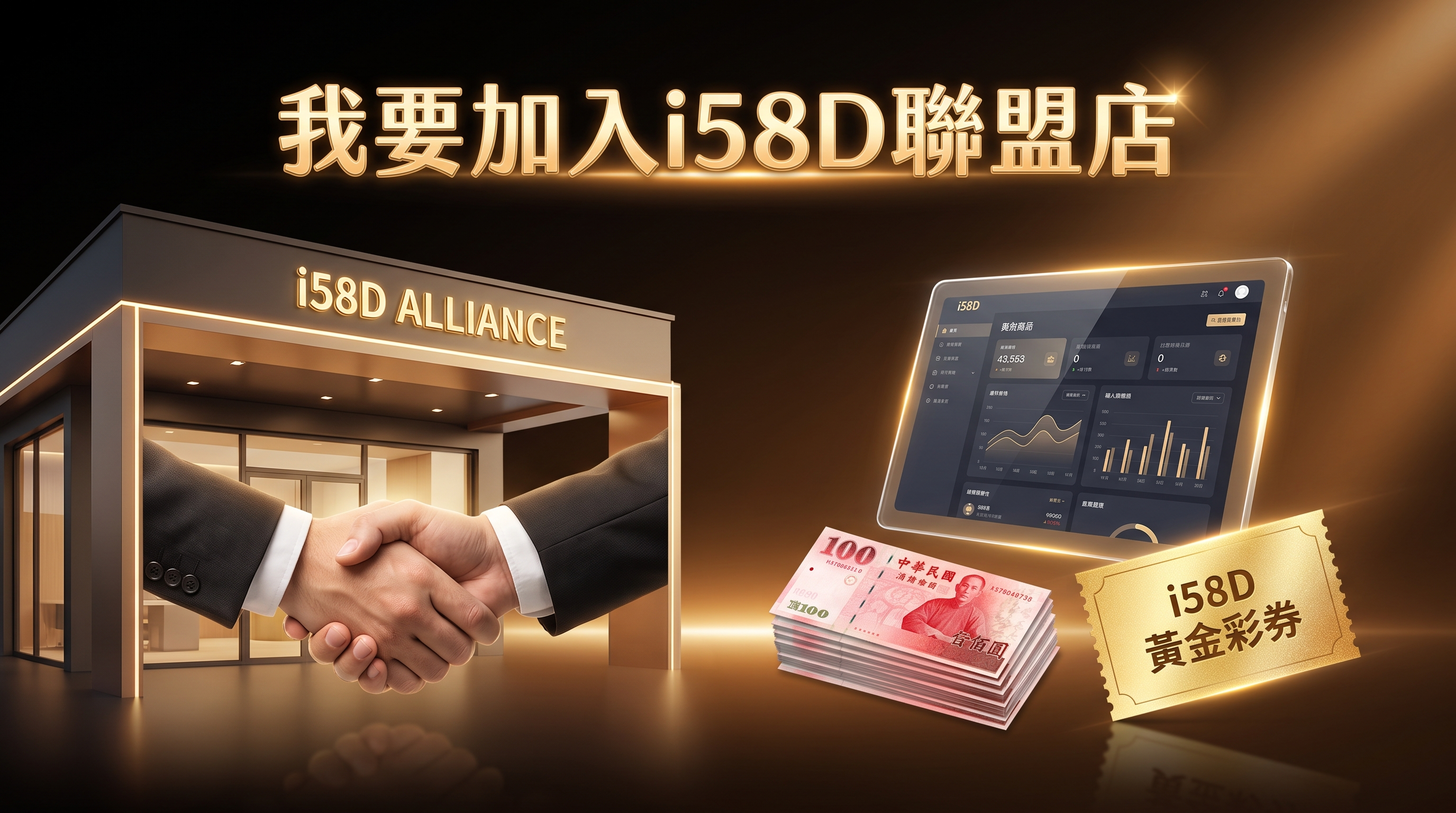 加入 i58D 聯盟店